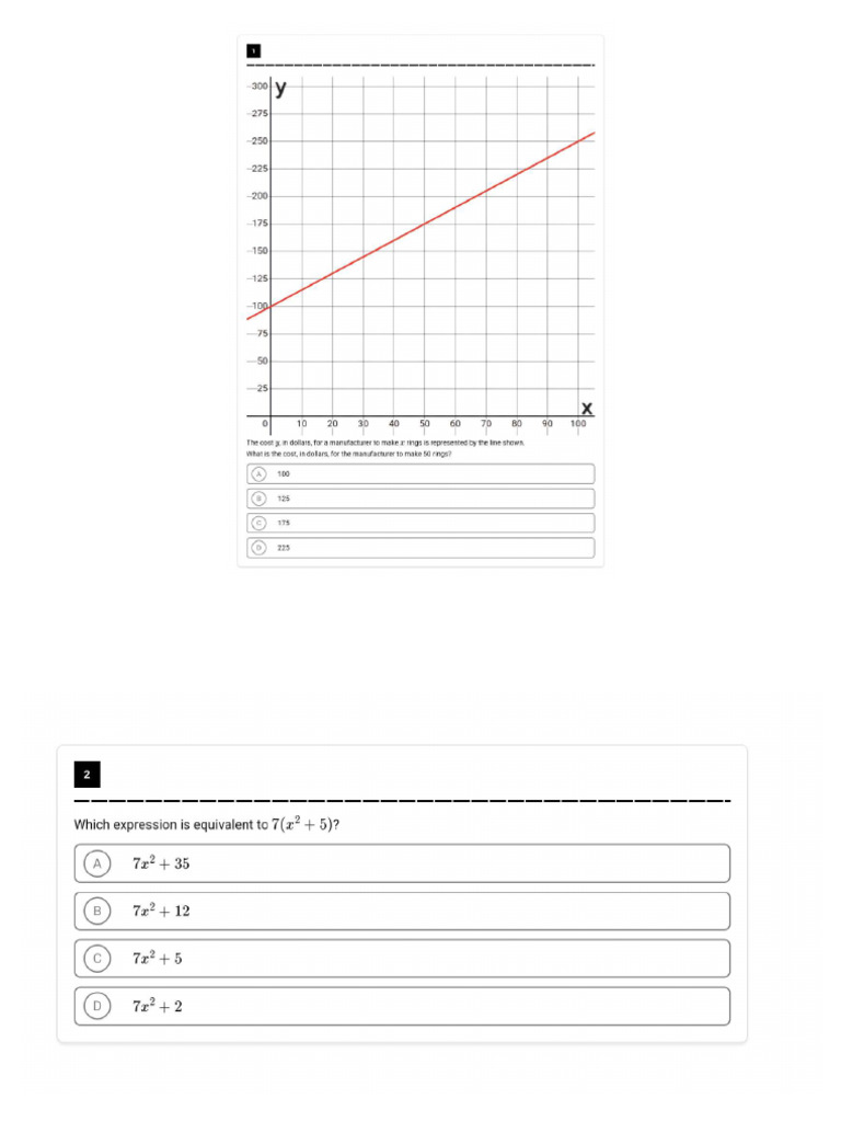 SAT MATH - 08.03.2025 (Ready) | PDF