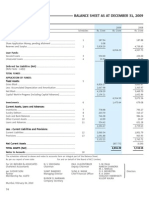 Balance Sheet