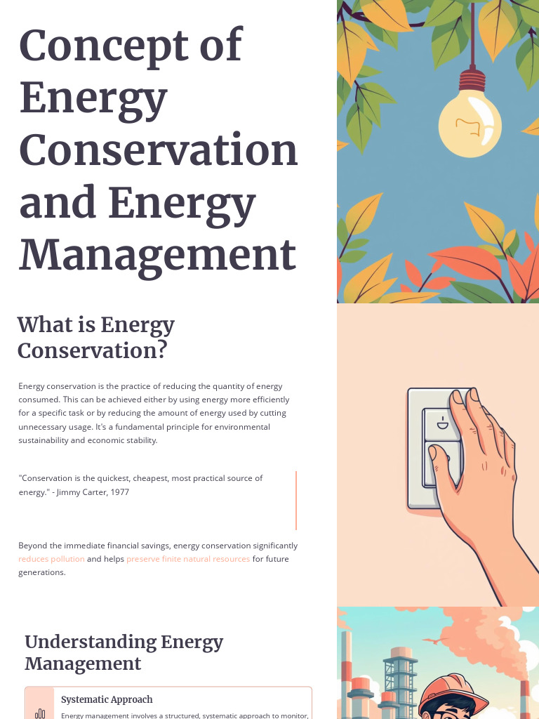Energy Conservation and Management Guide | PDF | Energy Conservation ...