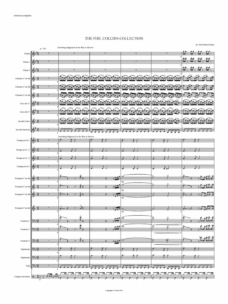 The Phil Collins Collection Arr P K Schaars | PDF