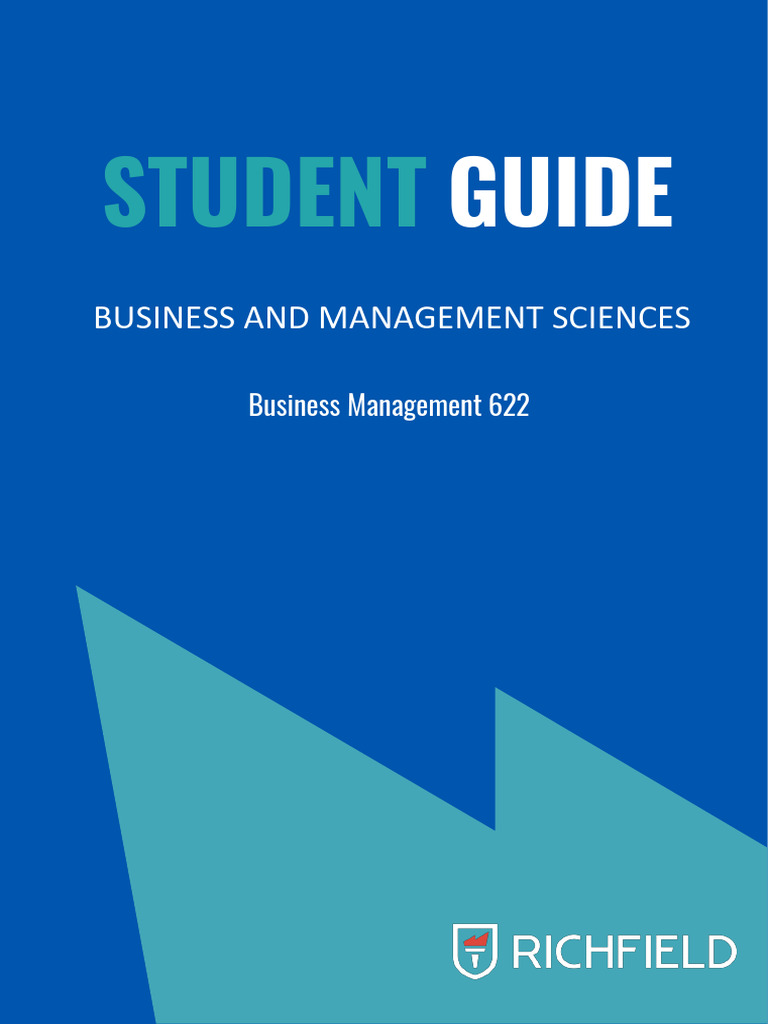 Business Management 622 Study Guide | PDF | Change Management ...
