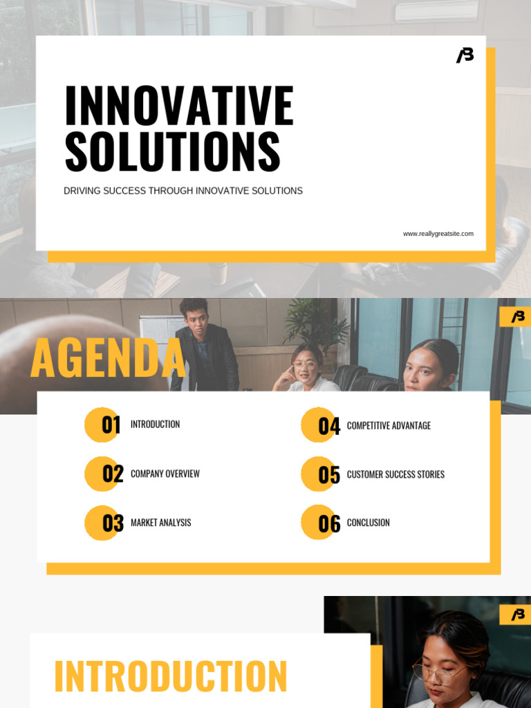 Innovative Solutions for Business Success | PDF | Analytics | Marketing ...