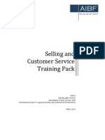 Selling and Customer Care Training Pack