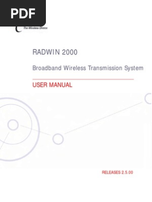 radwin manager 9.2