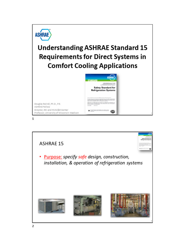 Understanding Ashrae Standard 15 Requirements For Direct Systems in ...