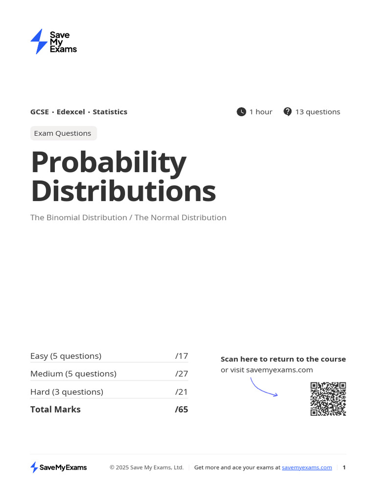 Probability Distributions FKywV5555rn83HKs | PDF | Probability ...