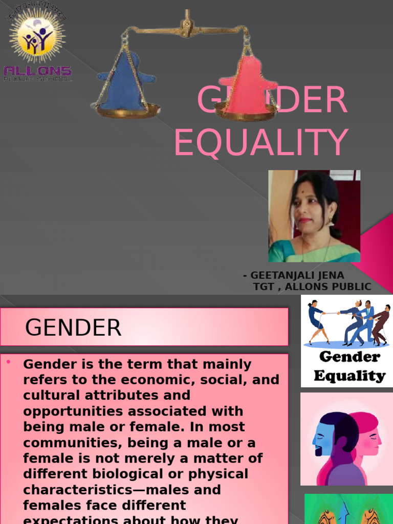 Understanding Gender Equality in India | PDF | Gender Studies | Gender ...