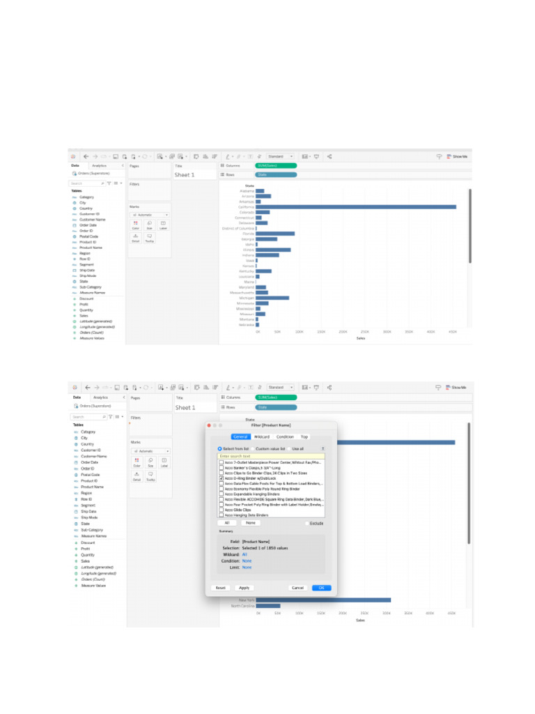 Tableau Data Visualization Tutorial | PDF