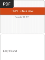 PhilNITS Quiz Bowl