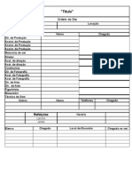 Modelo de Roteiro Word | PDF | Roteiro | Tempo