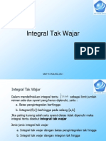 Integral Tak Wajar