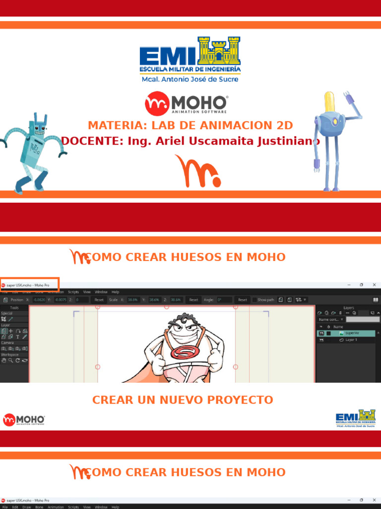 Cómo Crear Huesos en Moho 2D | PDF