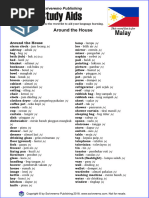 Basic Malay Vocabulary List | PDF | Languages