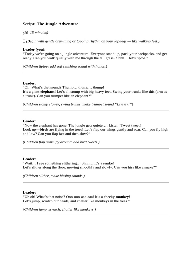 Script - Lesson 1 | PDF