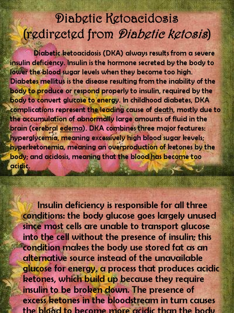 Diabetic Ketoacidosis Causes, Symptoms, Diagnosis, Treatment, and