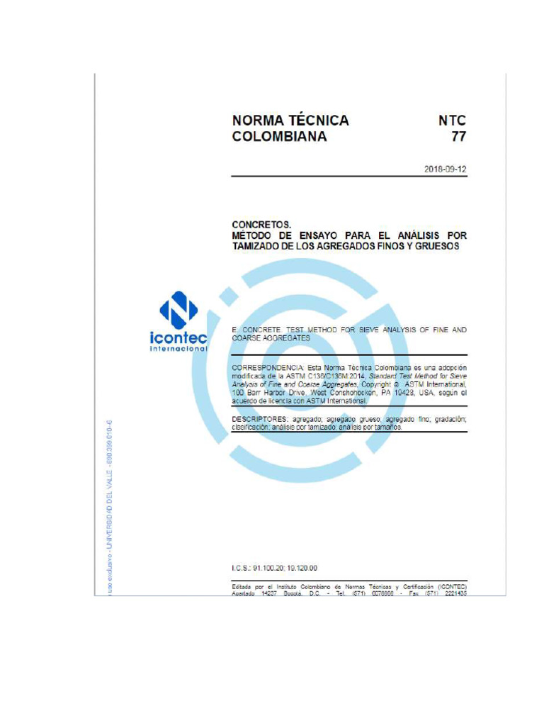 NTC 77-2018 | PDF