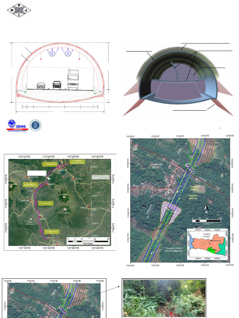 Yogyakarta-Bawen Tunnel Construction Methods | PDF | Tunnel | Clay