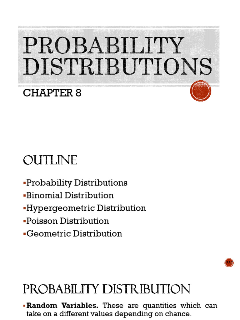 Probability Distributions Explained | PDF | Probability Distribution ...