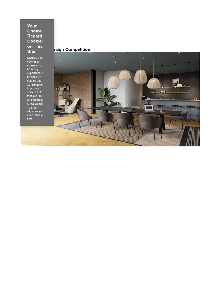 Steelcase NEXT Competition 2025 Overview | PDF