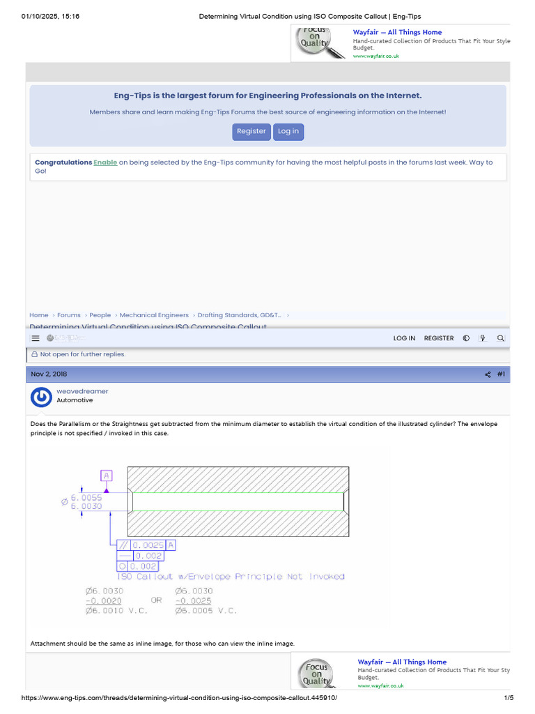 Virtual Condition in ISO Composite Callout | PDF