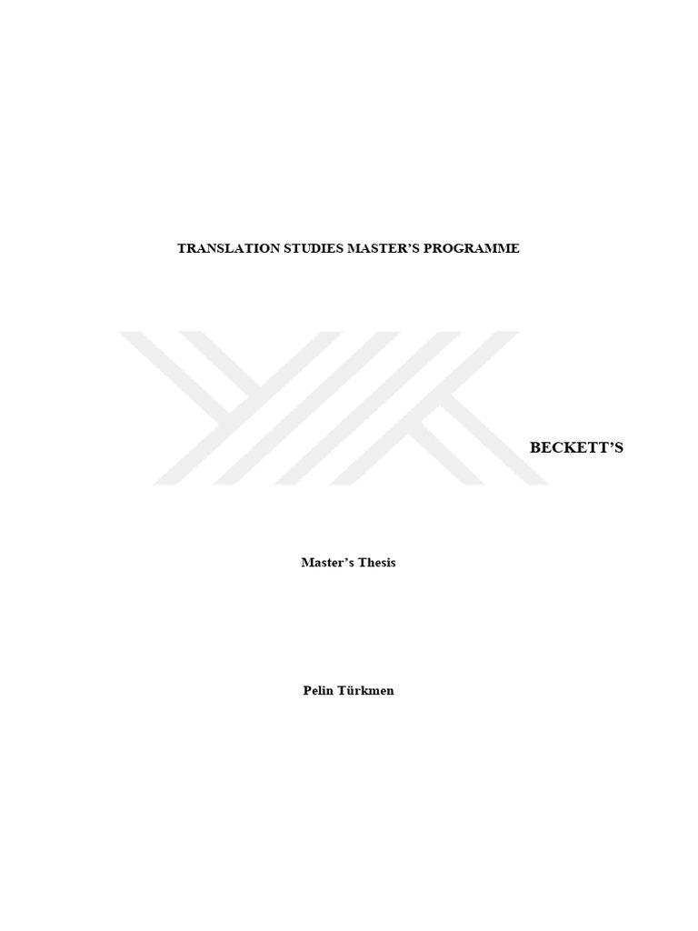 Self-Translation and The Self-Translated Author: True Interpretation or ...