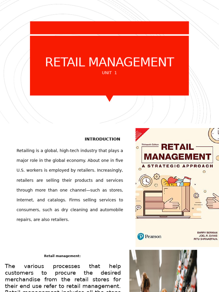 Understanding Retail Management Basics | PDF | Retail | Supermarket