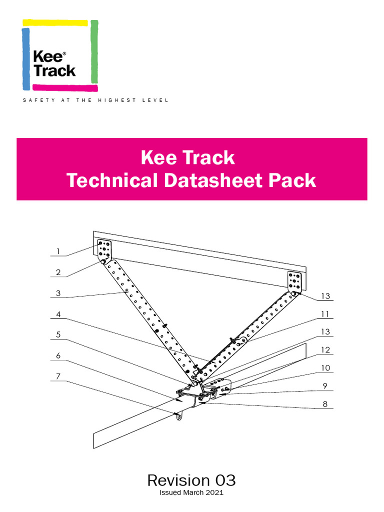 03 Kee Track Datasheet Pack Iss03 | PDF | Nut (Hardware) | Washer ...