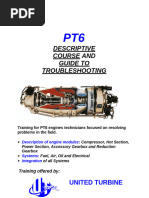 PT6 Engine Model Specifications | PDF | Transmission (Mechanics) | Turbine