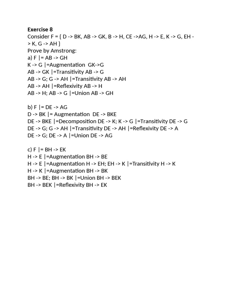 Exercise 8 | PDF