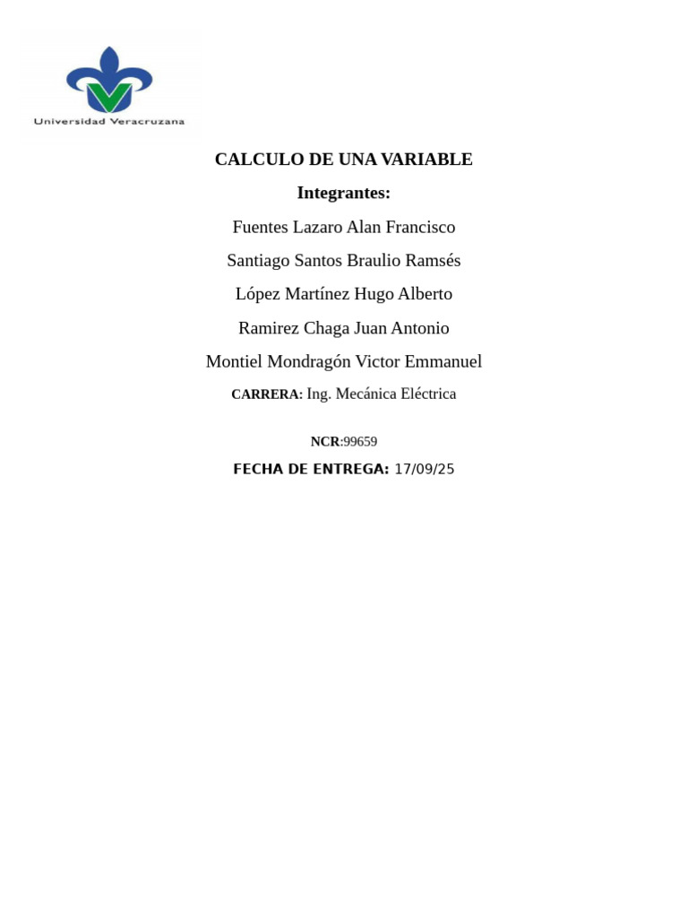 Calculo de Una Variable | PDF