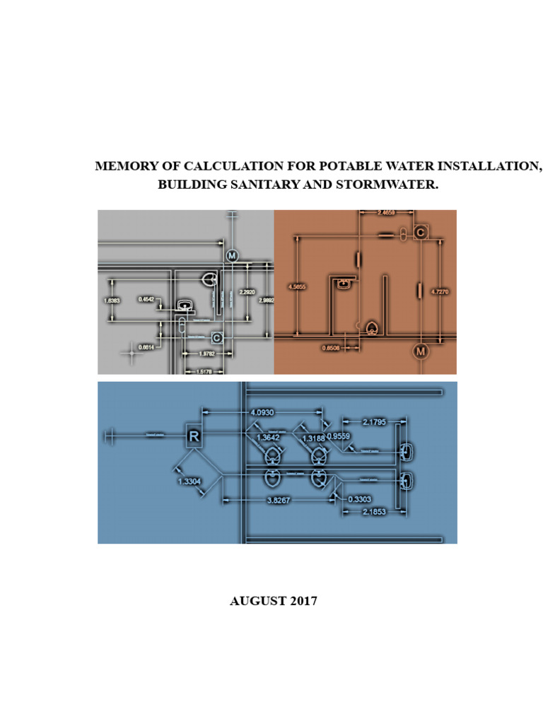 Hydraulic and Sanitary System Design | PDF | Sanitary Sewer | Storm Drain