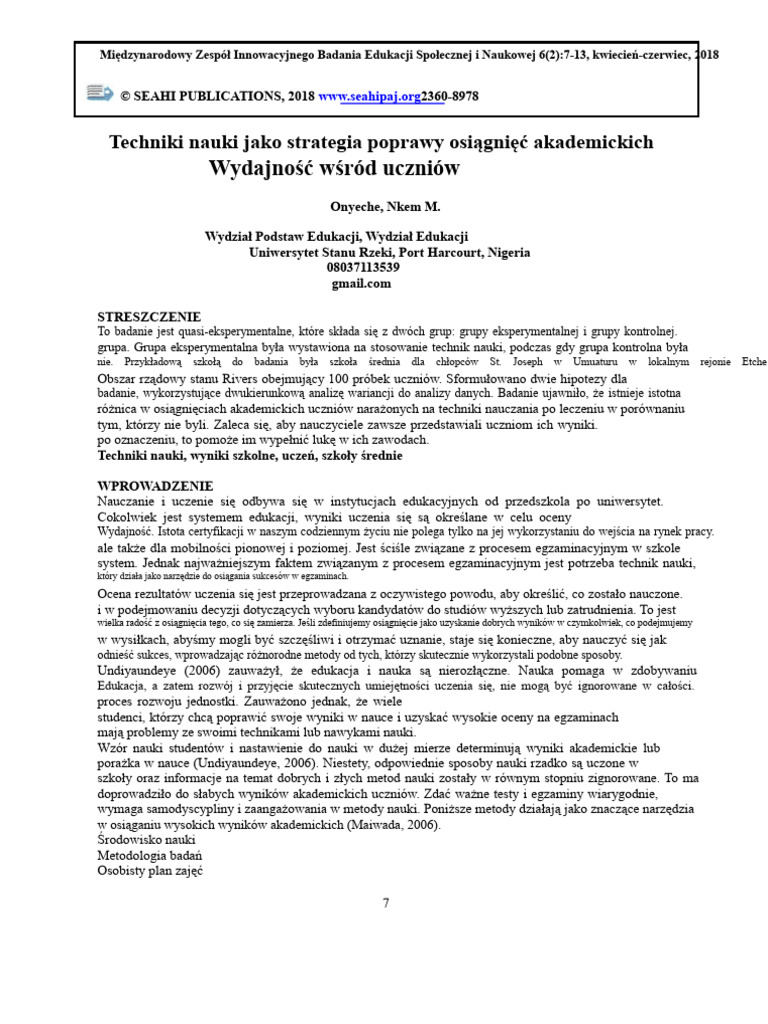 Techniki Nauki | PDF
