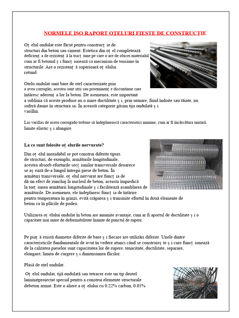 Otel Ondulat | PDF