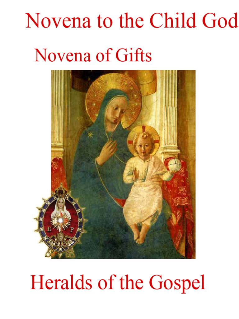 Novena Prayers to the Child God | PDF | Jesus | Mary, Mother Of Jesus