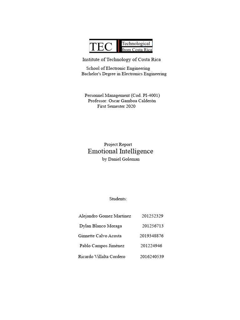 Emotional Intelligence in Personal Growth | PDF | Anger | Intelligence