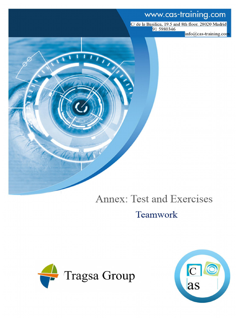 Teamwork Tests and Exercises Guide | PDF | Rope
