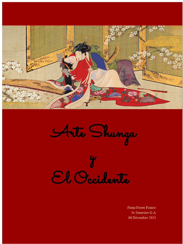 Art Shunga | PDF | Ukiyo-e | Arts