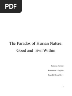 The Paradox of Human Nature Good and Evil Within