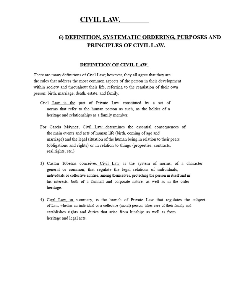 6) Definition, Systematic Classification, Purposes and Principles of ...