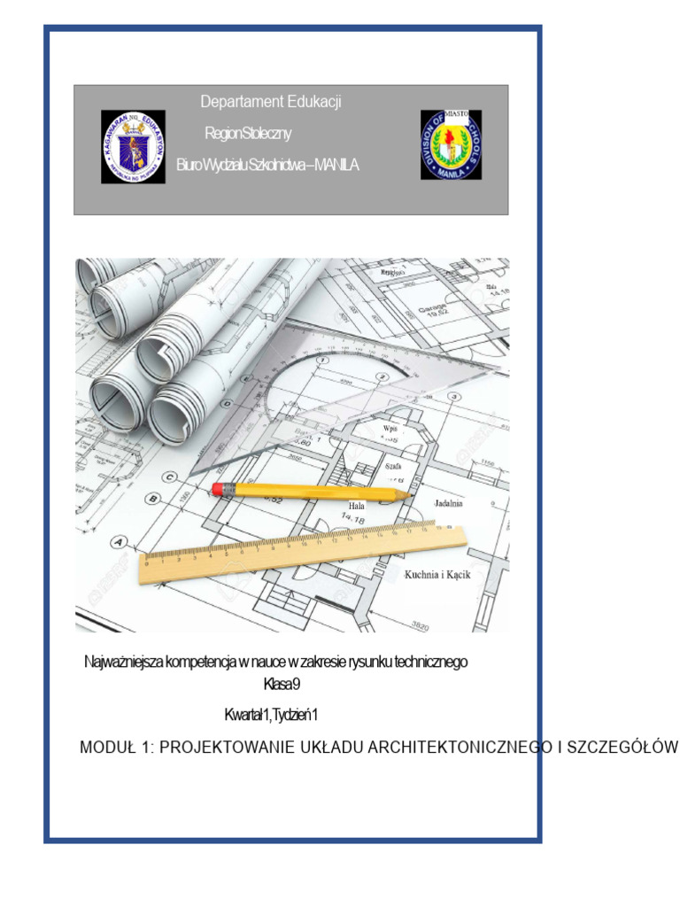 TLE-LE 9 - Q1 - W1 - Mod1 - RYSUNEK TECHNICZNY PDF | PDF
