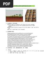 Seed Germination Experiment Report | PDF | Seedling | Seed