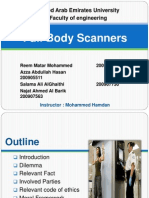 Full Body Scanners: United Arab Emirates University Faculty of Engineering
