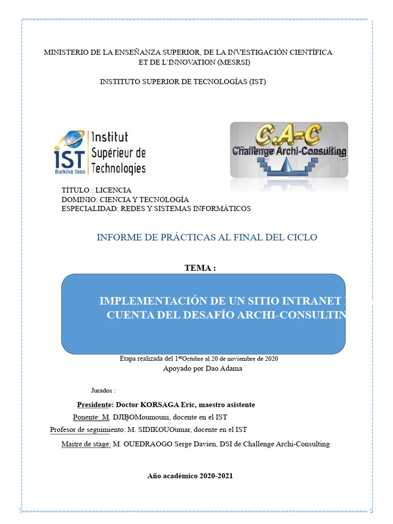 Implementación de Intranet | PDF | Videotelefonía | Red mundial