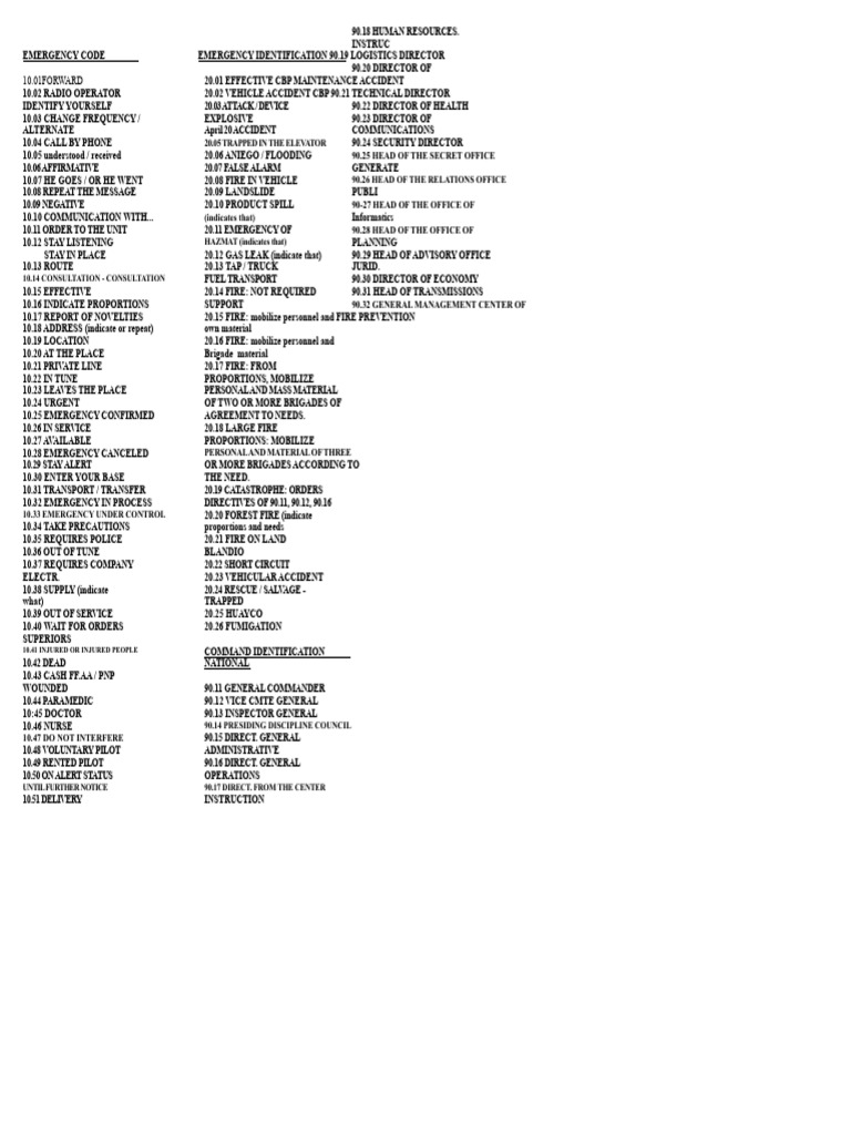 Emergency Vehicle Code Guidelines | PDF | Vehicles