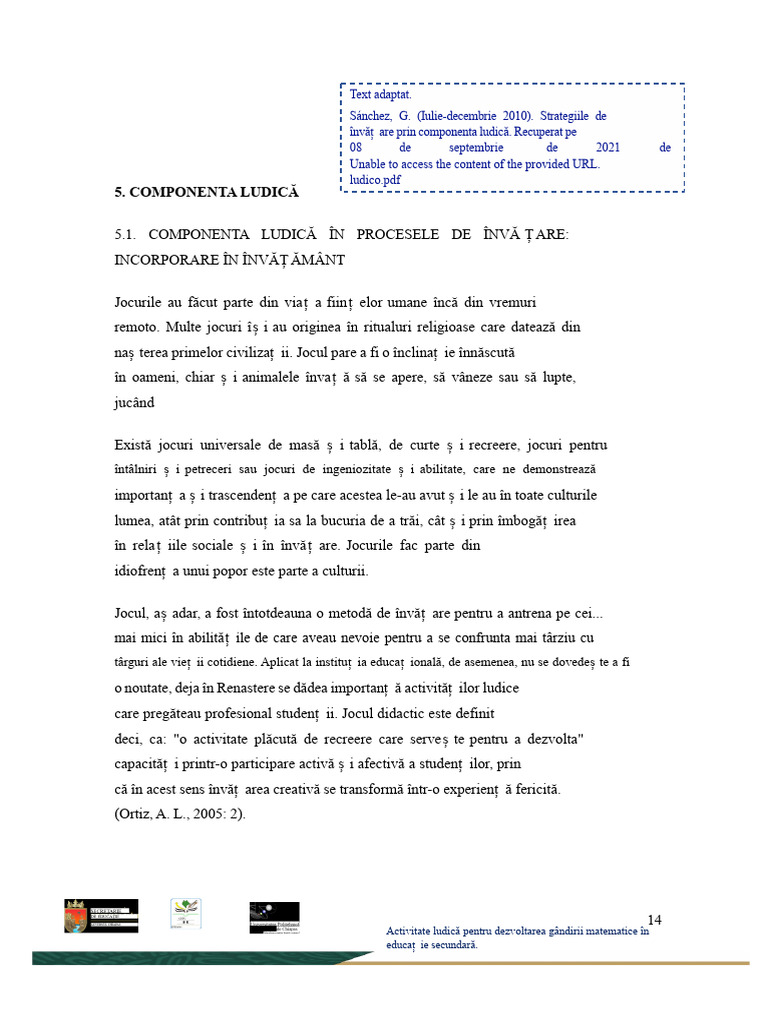 Componenta Ludică | PDF
