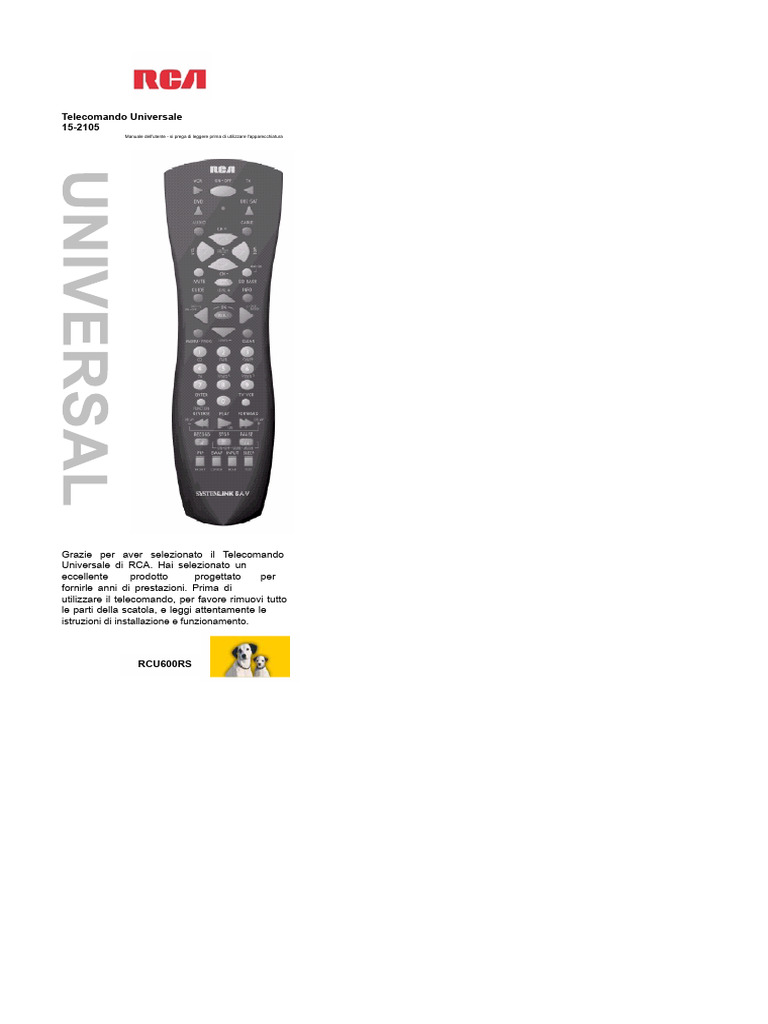 Controllo RCA | PDF
