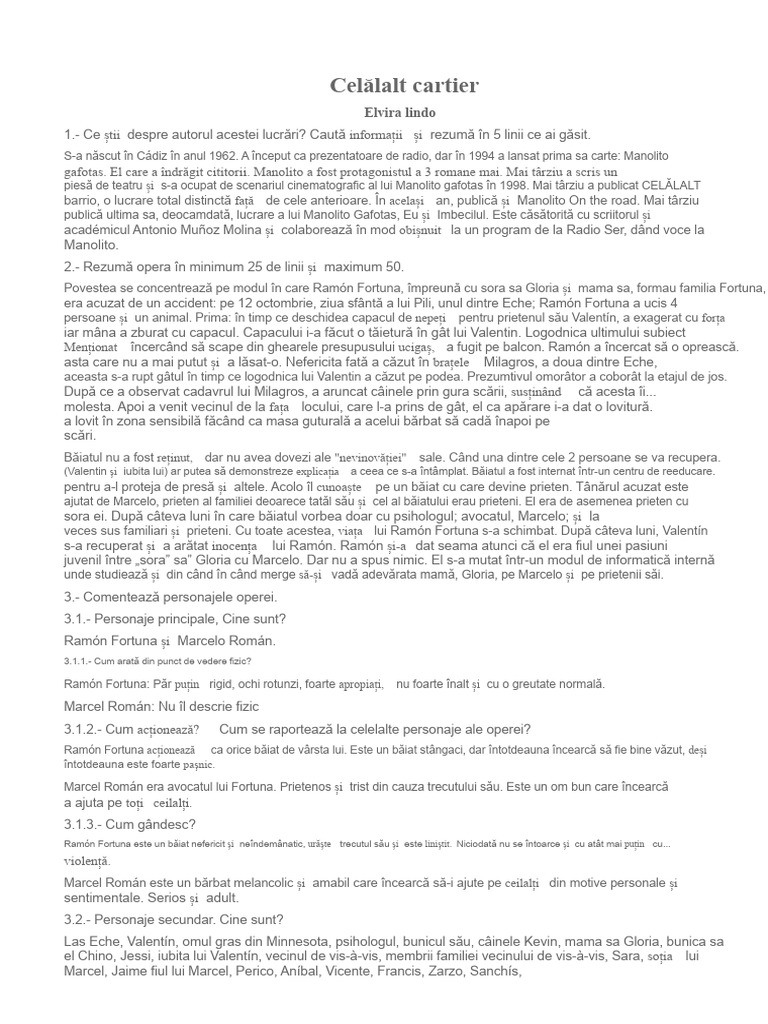 Cealaltă Cartier | PDF