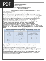 Dosage Rounding Rules for Nursing | PDF | Chemistry | Dose (Biochemistry)