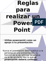 Power Point 10 Reglas