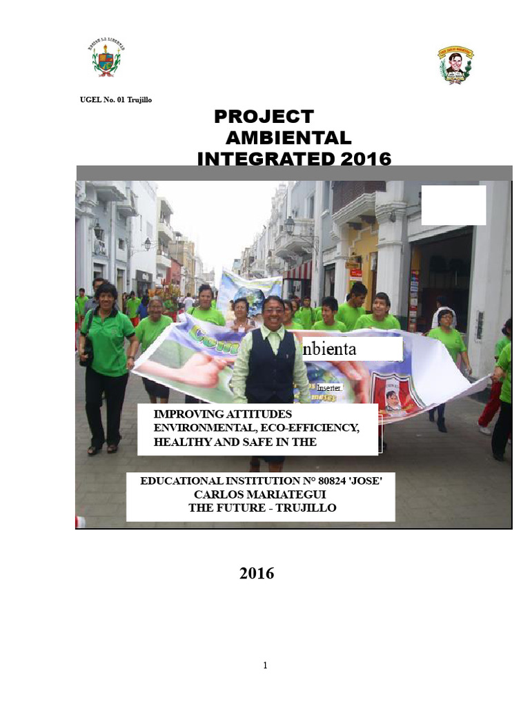 Integrated Environmental Educational Project Model PEAI ME | PDF ...
